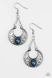 Paparazzi "Anasazi Sands" Blue Earrings Paparazzi Jewelry