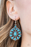 Paparazzi "Wild is My Favorite Color" Blue Earrings Paparazzi Jewelry