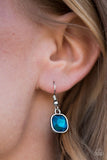 Paparazzi "Everlasting Shine" Blue Earrings Paparazzi Jewelry