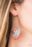 Paparazzi "Mesa Music" Orange Earrings Paparazzi Jewelry