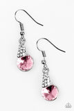 Paparazzi "Another Day, Another Chance To Sparkle" Pink Earrings Paparazzi Jewelry