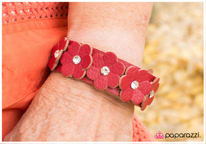Paparazzi "Bad Romance" Red Wrap Bracelet Paparazzi Jewelry