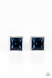 Paparazzi "Princess Perfection" Blue Post Earrings Paparazzi Jewelry