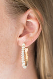 Paparazzi "Make It A TRIPLE!" Gold Earrings Paparazzi Jewelry