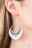 Paparazzi "Jungle Legend" Silver Etched Tribal Look Earrings Paparazzi Jewelry