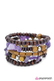 Paparazzi "Spiraling Serenity - Purple" bracelet Paparazzi Jewelry