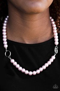 Paparazzi "Romance Is In The Air" Pink Necklace & Earring Set Paparazzi Jewelry