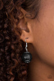 Paparazzi "Bahama Bliss" Black Necklace & Earring Set Paparazzi Jewelry