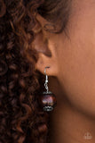 Paparazzi "Bora Bora Beauty" Red Necklace & Earring Set Paparazzi Jewelry