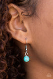Paparazzi "Wolf Creek" Blue Necklace & Earring Set Paparazzi Jewelry