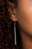 Paparazzi "Sandstone Dunes" Blue Necklace & Earring Set Paparazzi Jewelry