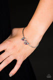 Paparazzi "Works Like A GLEAM" Purple Bracelet Paparazzi Jewelry