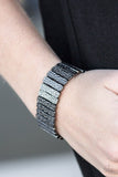 Paparazzi "Cave Wear" Black Bracelet Paparazzi Jewelry