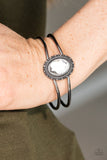 Paparazzi "GLEAM Big!" Black Bracelet Paparazzi Jewelry