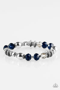 Paparazzi "Royal Riviera" Blue Bracelet Paparazzi Jewelry