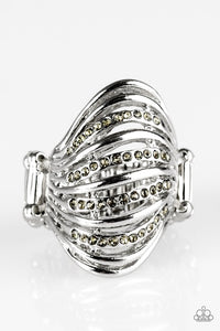 Paparazzi "Ride The Waves" Silver Ring Paparazzi Jewelry