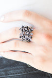 Paparazzi "I, Me, and VINE" Black VINTAGE VAULT Ring Paparazzi Jewelry