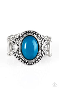 Paparazzi "Beautifully Bali" Blue Ring Paparazzi Jewelry