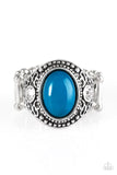 Paparazzi "Beautifully Bali" Blue Ring Paparazzi Jewelry