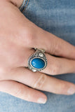 Paparazzi "Beautifully Bali" Blue Ring Paparazzi Jewelry