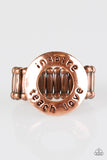 Paparazzi "To Teach Is To Learn" Copper Ring Paparazzi Jewelry