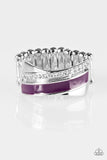 Paparazzi "Wrapped In Radiance" Purple Ring Paparazzi Jewelry