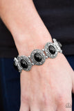 Paparazzi "Ventura Vogue" Black Bracelet Paparazzi Jewelry