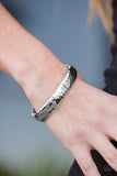 Paparazzi "Glimpses Of Glimmer" Silver Bracelet Paparazzi Jewelry