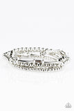 Paparazzi "Uniquely Upscale" Silver Bracelet Paparazzi Jewelry