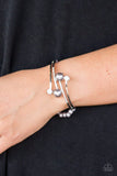 Paparazzi "Can Only Go UPSCALE" Silver Bracelet Paparazzi Jewelry