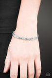 Paparazzi "Blessed Is The One Who Trusts" Silver Bracelet Paparazzi Jewelry