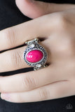 Paparazzi "Beautifully Bali" Pink Ring Paparazzi Jewelry