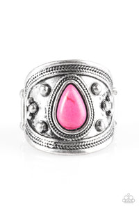 Paparazzi "Sonoran Sands" Pink Ring Paparazzi Jewelry