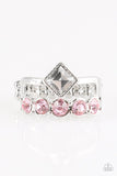 Paparazzi "Gone With The Glitter" Pink Ring Paparazzi Jewelry