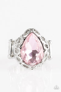 Paparazzi "Live Like a Queen" Pink Ring Paparazzi Jewelry