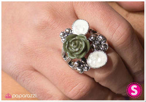 Paparazzi "By Any Other Name" Green Ring Paparazzi Jewelry