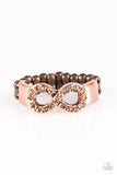 Paparazzi "Once Upon A TIMELESS" Copper Ring Paparazzi Jewelry
