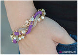 Paparazzi "Twisted Treasure - Purple" bracelet Paparazzi Jewelry
