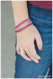 Paparazzi "I Feel You - Pink" bracelet Paparazzi Jewelry