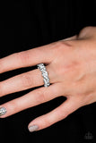 Paparazzi "Cold Hard Cash" White Ring Paparazzi Jewelry