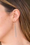 Paparazzi "Drop-Dead Gorgeous" Silver Necklace & Earring Set Paparazzi Jewelry