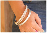 Paparazzi "If the Crown Fits..." Silver Bracelet Paparazzi Jewelry