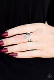 Paparazzi VINTAGE VAULT "Front GLAM" Silver Ring Paparazzi Jewelry