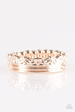 Paparazzi VINTAGE VAULT "Seeing Is BeLEAFing" Rose Gold Ring Paparazzi Jewelry