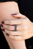 Paparazzi "Daisy Dazzle" Purple Ring Paparazzi Jewelry