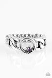 Paparazzi "Rogue Sparkle" Purple Ring Paparazzi Jewelry