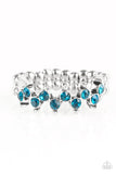 Paparazzi "Shine Like The Stars" Blue Ring Paparazzi Jewelry