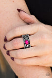 Paparazzi VINTAGE VAULT "Cave Babe" Pink Ring Paparazzi Jewelry