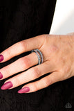 Paparazzi VINTAGE VAULT "Dauntless Shimmer" Pink Ring Paparazzi Jewelry