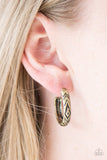 Paparazzi "Wild Vibes" Brass Earrings Paparazzi Jewelry